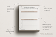 Prompt Journaling Workbook | Canva, a Magazine Template by Designs by Darowan (Thumbnail 4 of 10)
