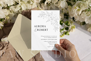 Card Mockup Bundle Wedding Bgf