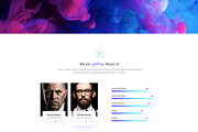 Lightflow - HTML5 Creative Agency, a Websites & App Template by PixelCoder (Thumbnail 2 of 2)