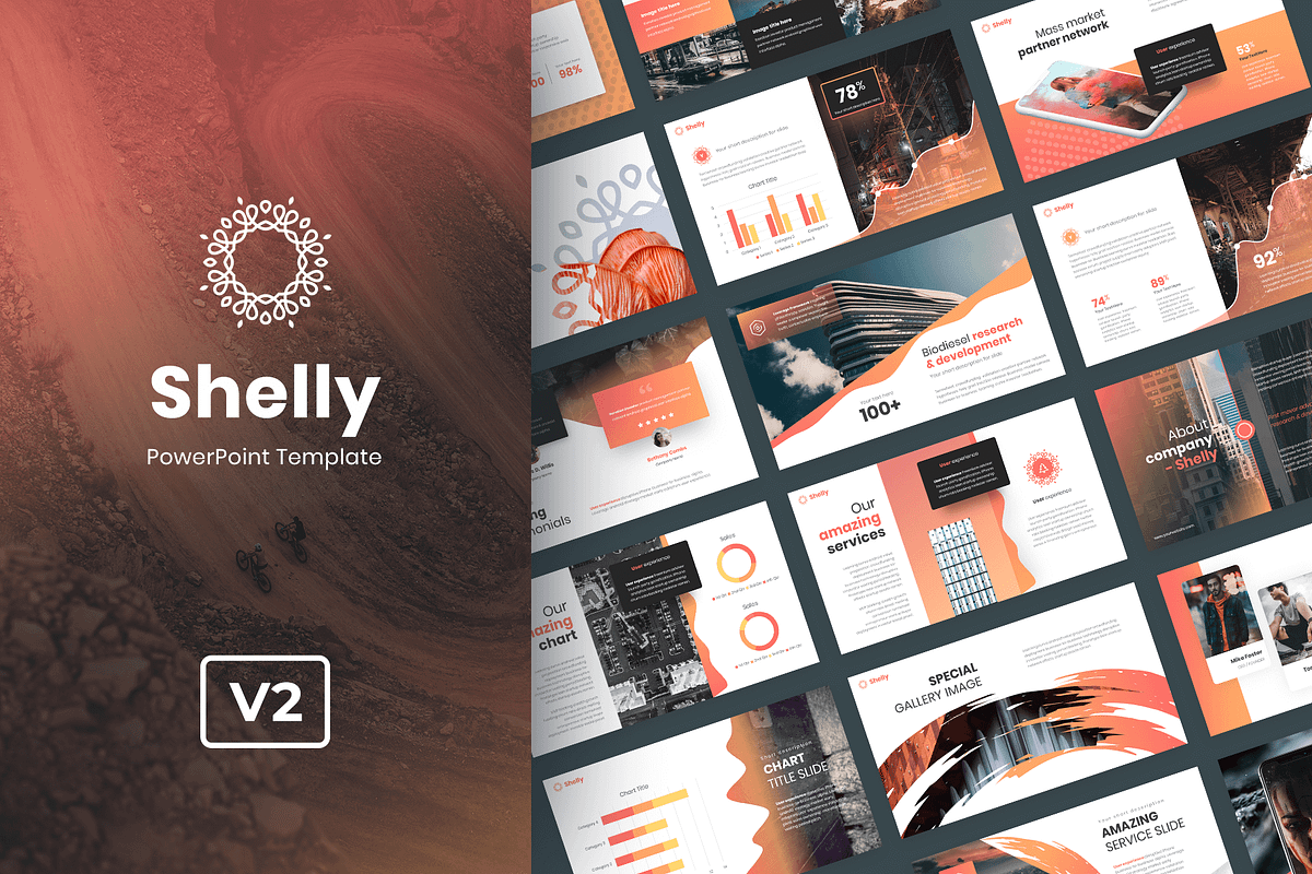 Colossal PowerPoint Templates Bundle, a Presentation Template by Reshapely (Photo 5 of 17)