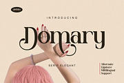 Domary - Modern Elegant Luxury Serif, a Serif Font by Qweera Studio (Thumbnail 1 of 12)