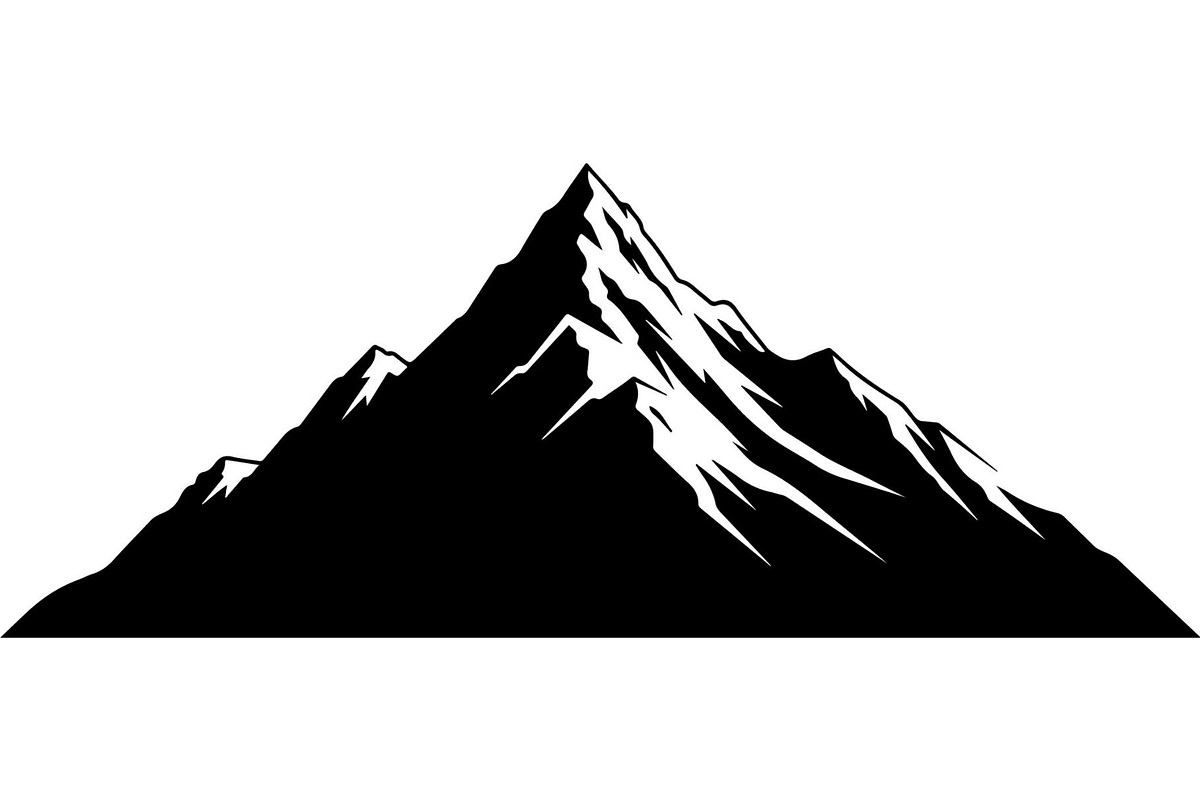 Mountain Skyline Silhouette, an Object Graphic by Designer_Momina (Photo 16 of 20)