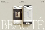 BEAUTÉ | Social Media Kit, a Social Media Template by Studio Standard (Thumbnail 1 of 12)
