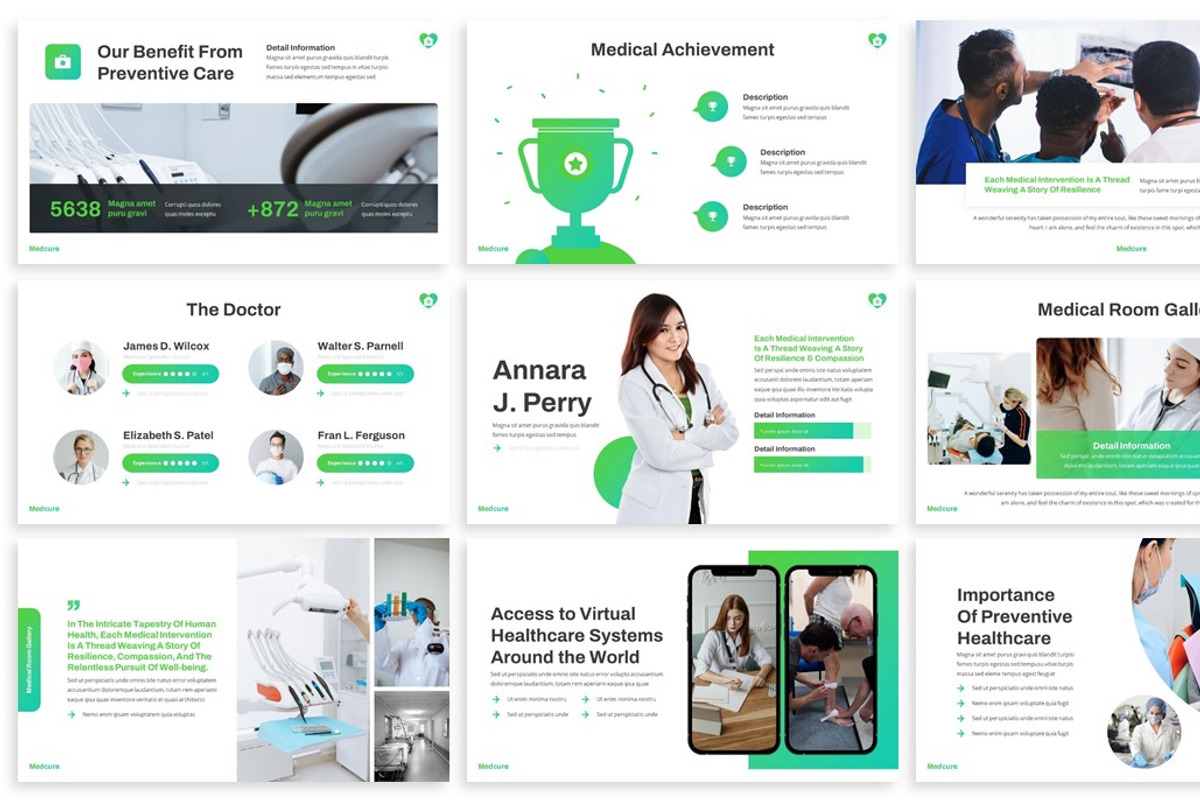 Medcure - Medical Keynote Template, a Presentation Template by SlideFactory (Photo 3 of 4)