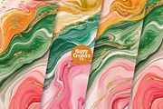 Acrylic Pour Marble Textures, a Texture Graphic by Happy Creators Co. (Thumbnail 5 of 6)