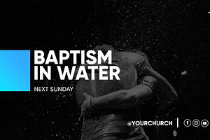 Church Design Baptism In Water