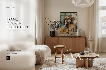 EVA Din A | Frame Mockup Collection