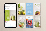 50 Instagram Canva Posts & Stories, a Social Media Template by Artemis-products (Thumbnail 2 of 8)