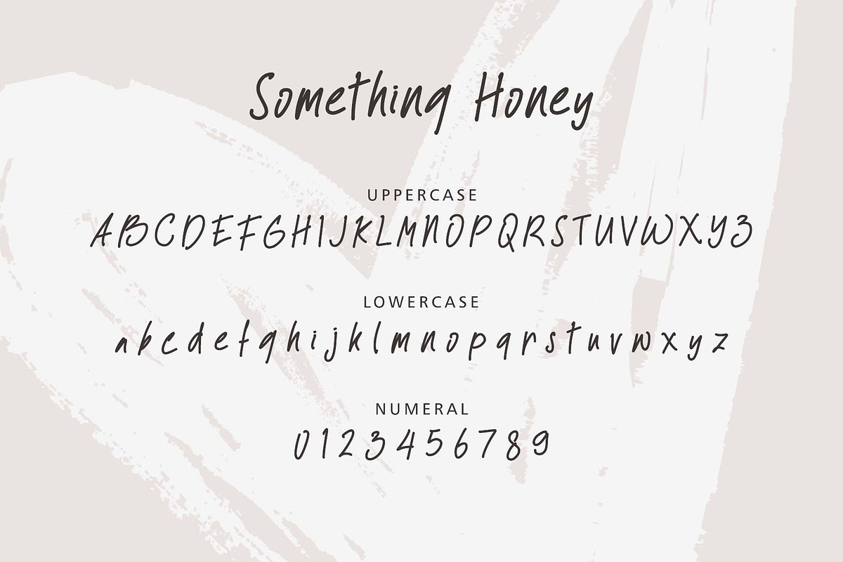 Something Honey, a Handwritten Font by Yoga Letter (Photo 6 of 7)