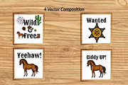 Wild West Adventure, a Pattern Graphic by Elatedowl (Thumbnail 5 of 13)