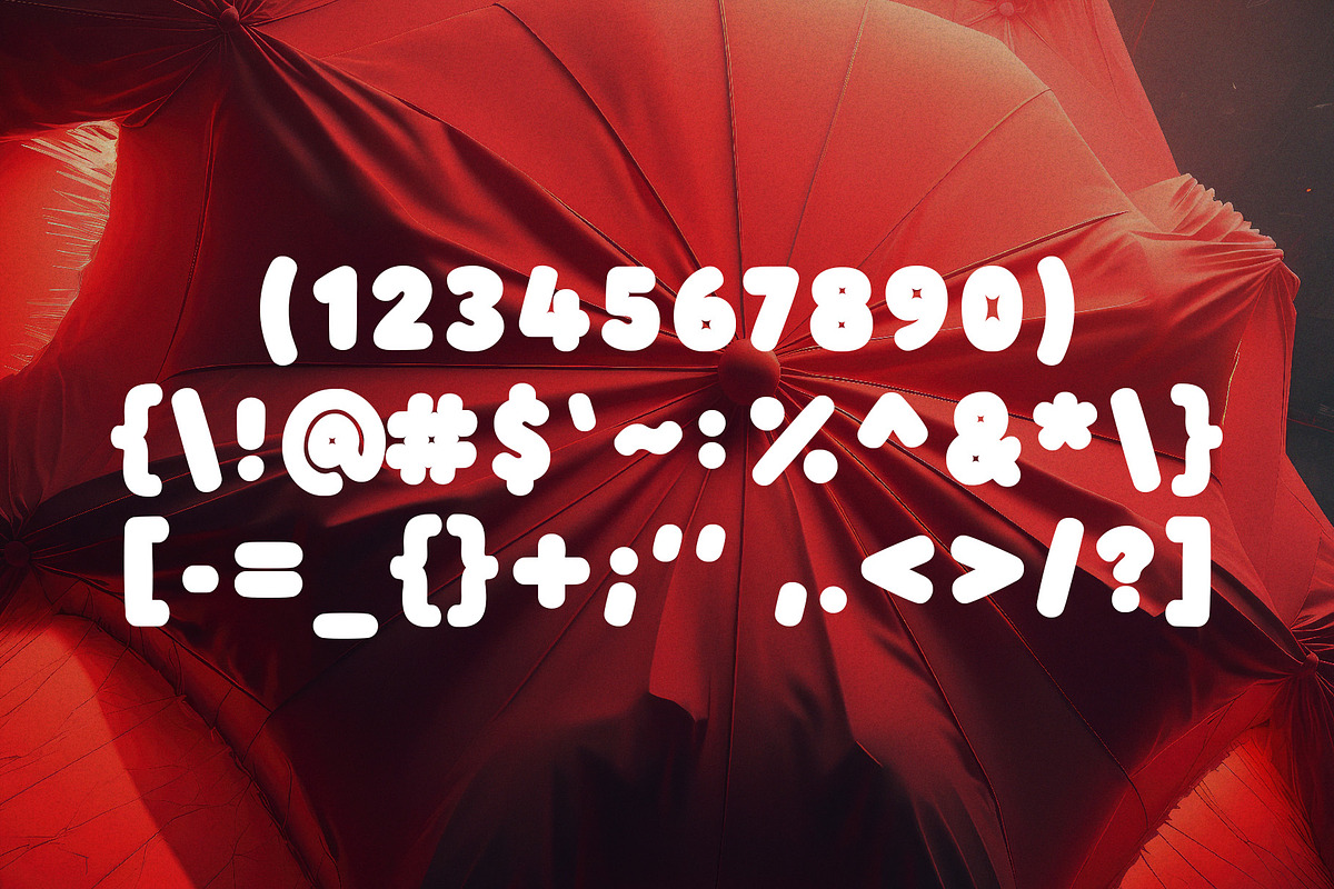 Double Bubble 3D Typeface, a Sans Serif Font by HipFonts (Photo 7 of 8)