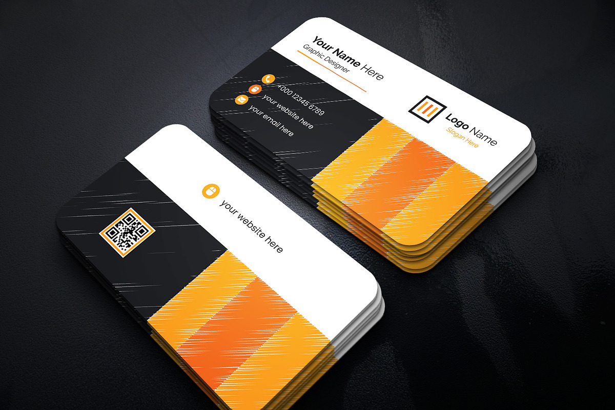Business Card Design Template, a Business Card Template by mijli (Photo 10 of 16)