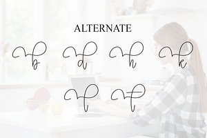 Simple Homework Script Font