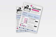 Comic Style Resume CV, a Resume Template by iDoodle Studio (Thumbnail 3 of 4)