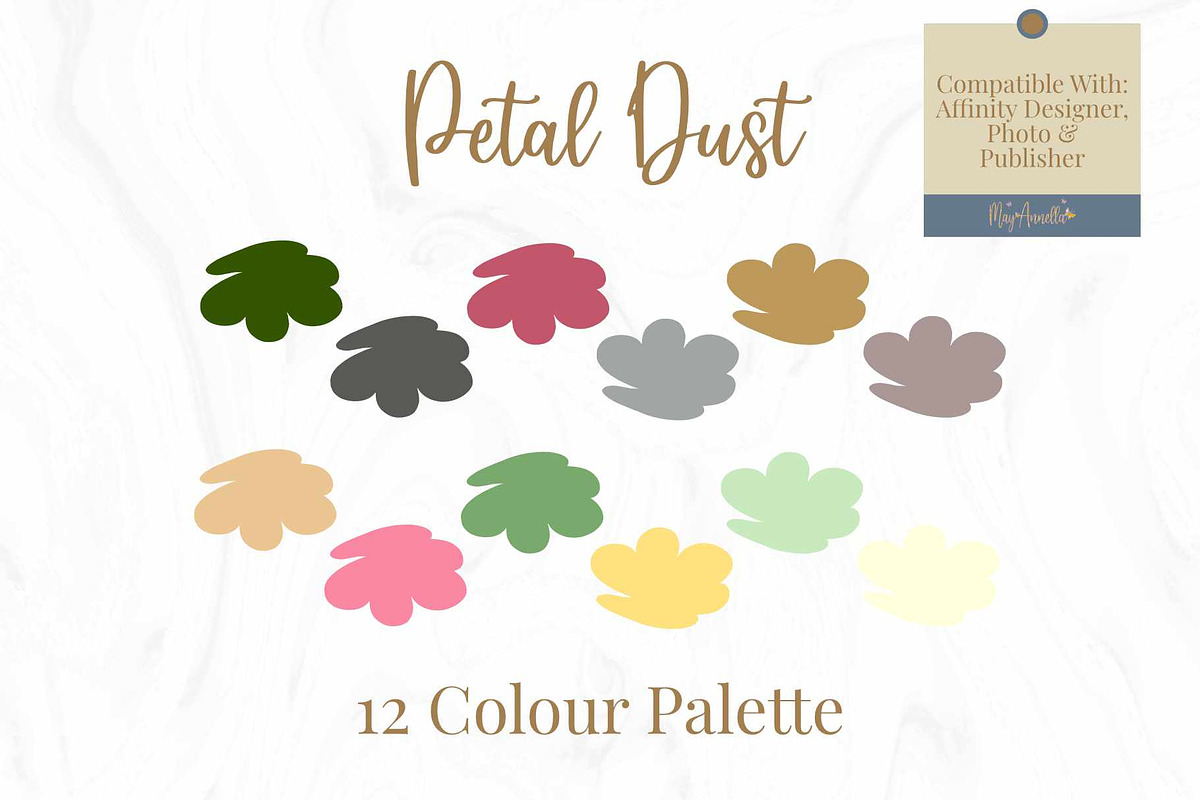 Earthy Calm Colour Palette Affinity, a Palette Add-On by May Annella (Photo 1 of 2)