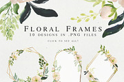 Magdalena watercolor floral set, a Texture Illustration by Charushella (Thumbnail 4 of 8)
