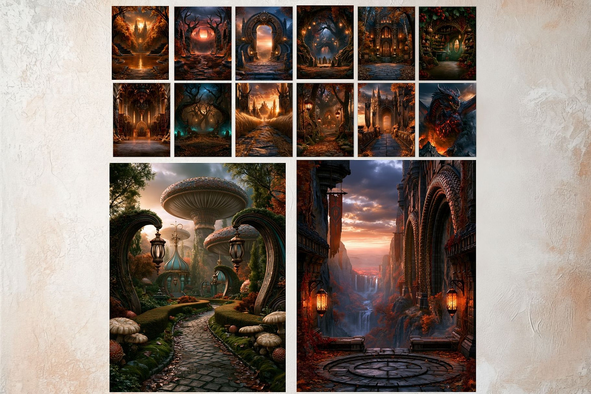 The Court of Emberfall Autumn, a Seasonal Illustration by ThatsDesignArt (Photo 10 of 15)