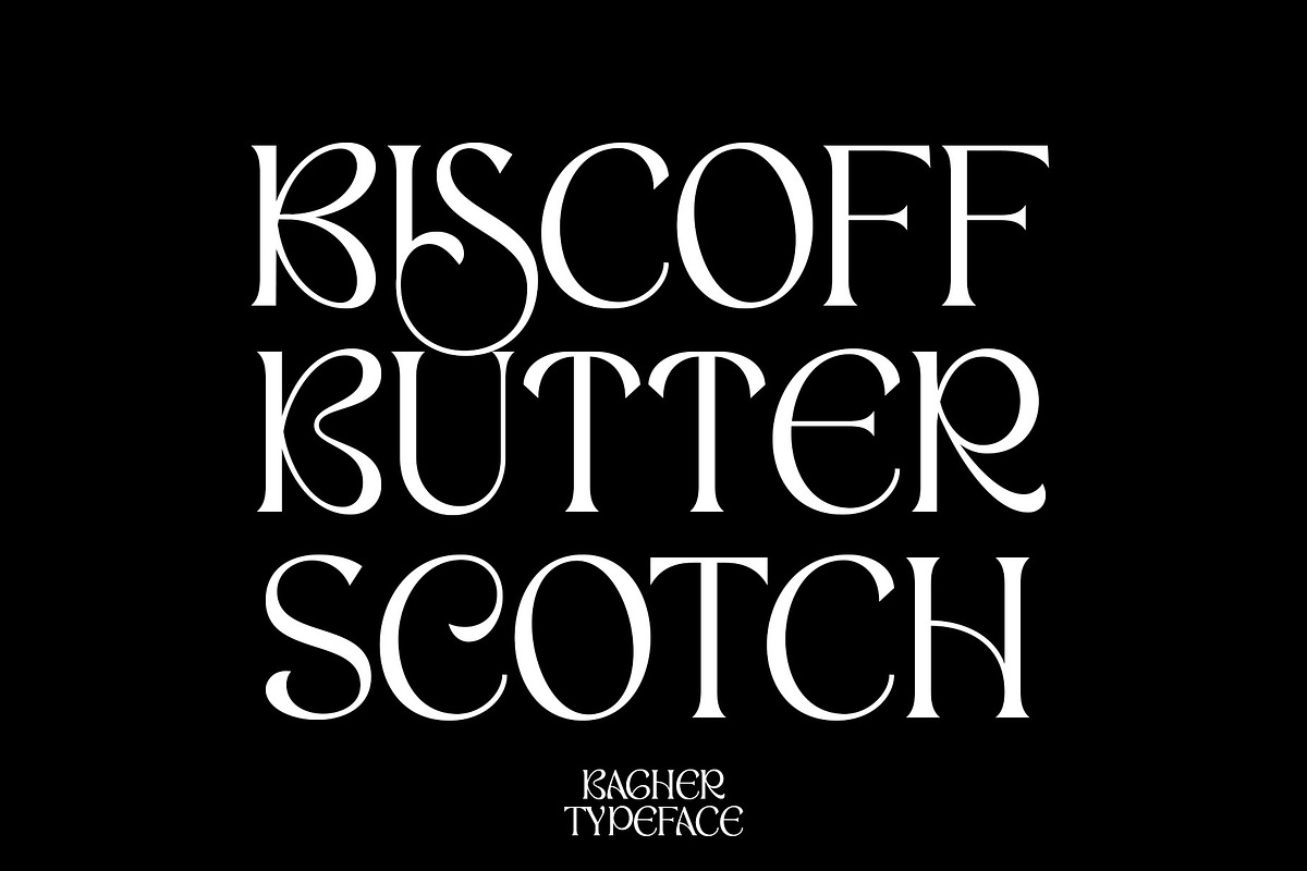 Mighty Bagher, a Font by NYDESIGN (Photo 9 of 9)