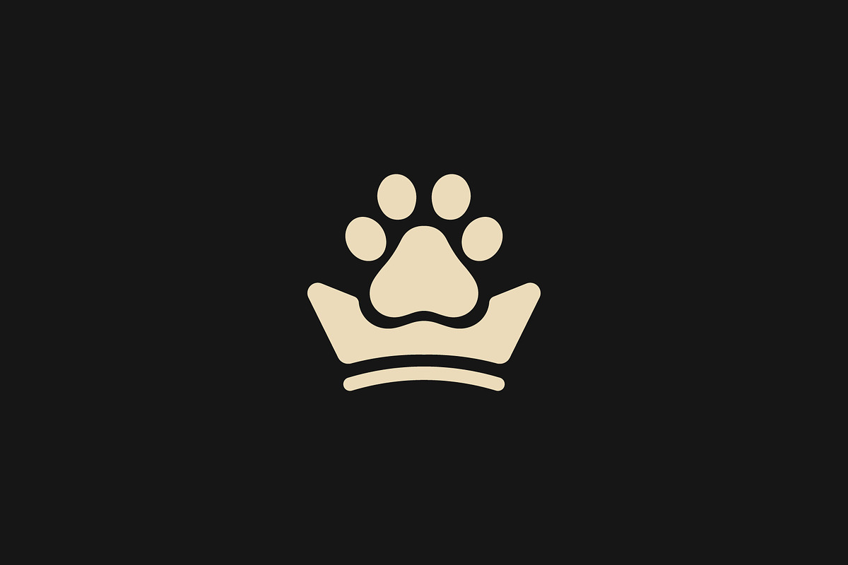 Paw Crown Logo Template, a Branding & Logo Template by Vectoryzen (Photo 2 of 2)