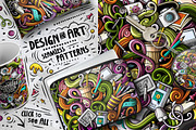 Design & Art Cartoon Doodle Big Pack, a Decorative Illustration by BALABOLKA (Thumbnail 10 of 10)