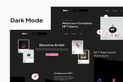 NFT Distro NFT Website UI Design KIT, an UI Kit Template by Lumina_ui_ux202 (Thumbnail 5 of 7)