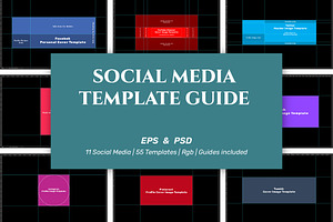 Social Media kit Guide, a Social Media Template by Nazim's Shop