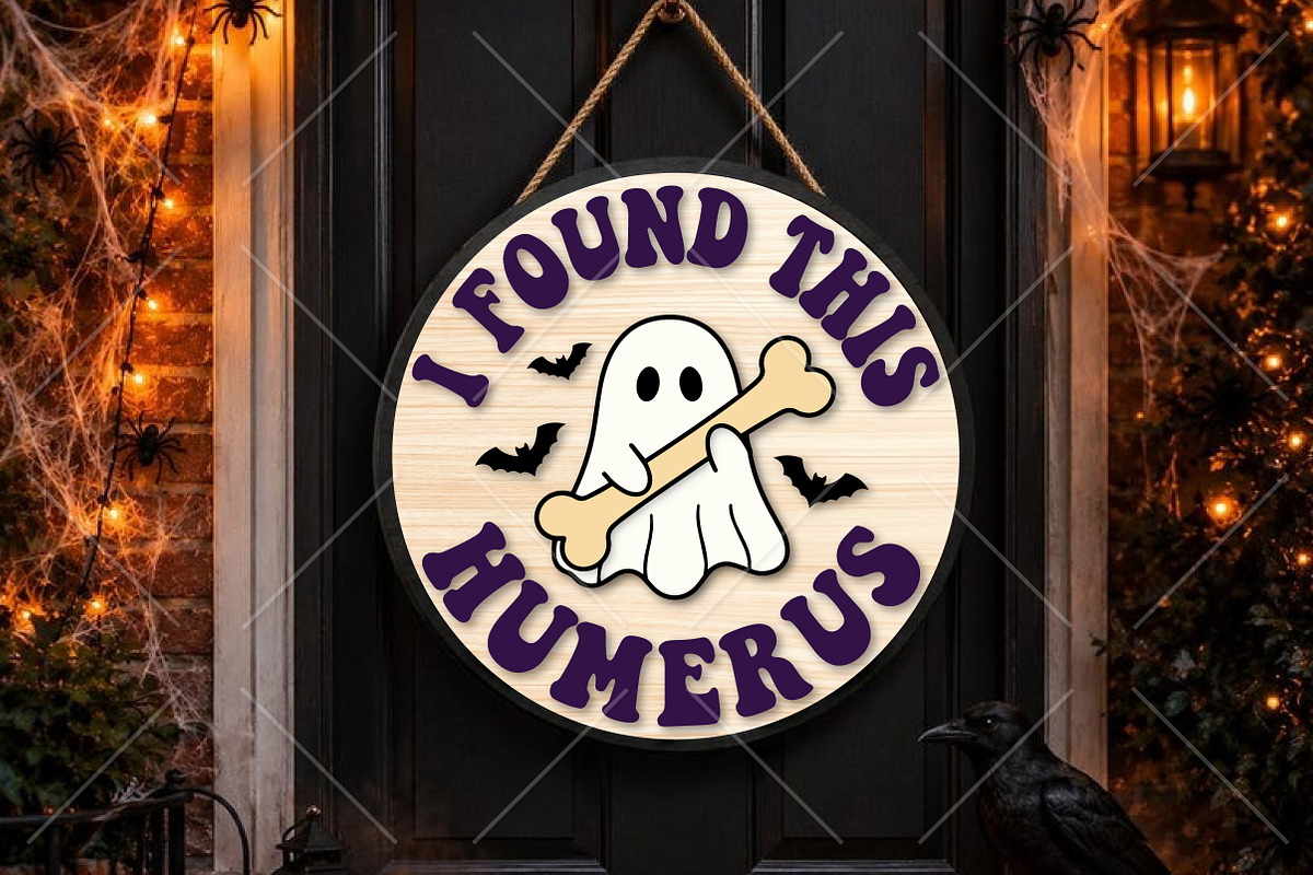 I Found This Humerus Halloween SVG, an Object Graphic by Canvas Craft (Photo 2 of 3)