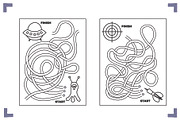 12 MAZES (activity pages), an Education Illustration by Bonfloret Studio (Thumbnail 6 of 7)