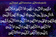 Royal Bavarian Christmas Packet, a Blackletter Font by Wiescher Design (Thumbnail 6 of 7)