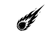 Fire Meteor Comet Silhouette Bundle, an Illustration by Designs_River (Thumbnail 36 of 51)