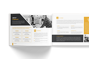 Horizontal Annual Report Brochure, a Brochure Template by TheBrightGrap (Thumbnail 4 of 19)