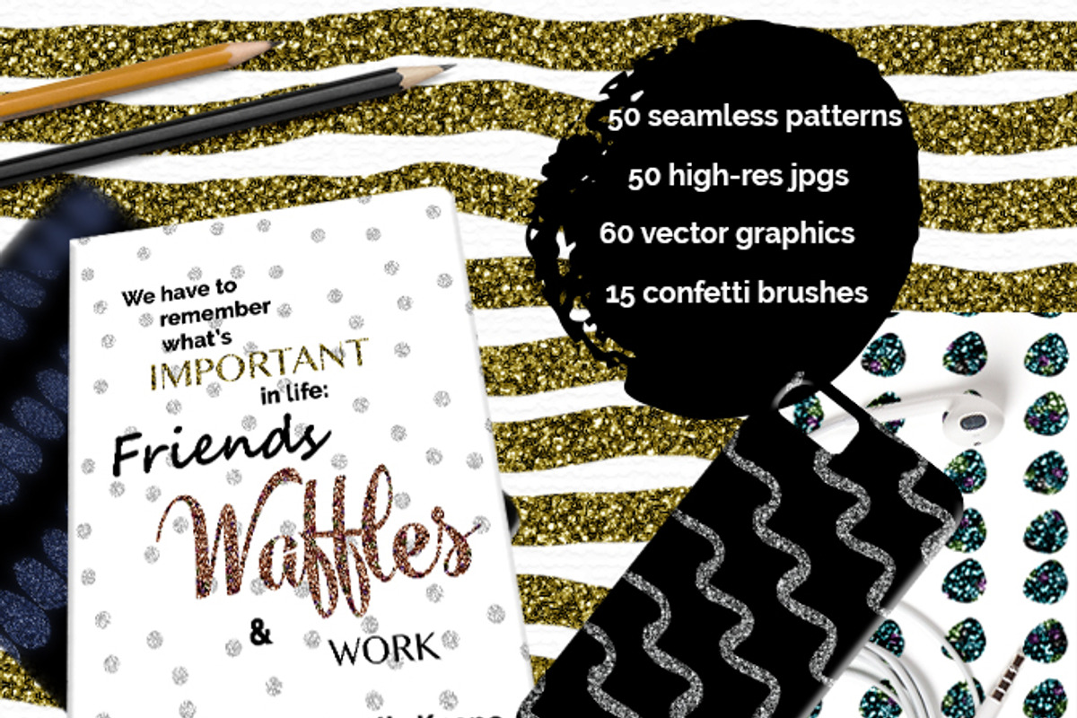 Glitz & Glitter Pack, a Graphic by Nerdy Girl Creative (Photo 2 of 5)