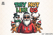 Black Santa PNG, Hip Hop PNG, an Illustration by Libby Wishes (Thumbnail 1 of 5)