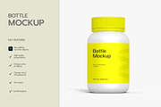 Pills Bottle PSD Mockup, a Packaging Mockup by graphypix (Thumbnail 2 of 4)