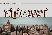 COVERS SHORES - ROMANTIC FONT, a Serif Font by 177Studio (Thumbnail 3 of 8)