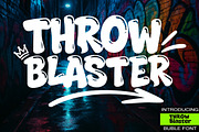 Bubble Graffiti Font, a Script Font by Art StoreID (Thumbnail 1 of 12)