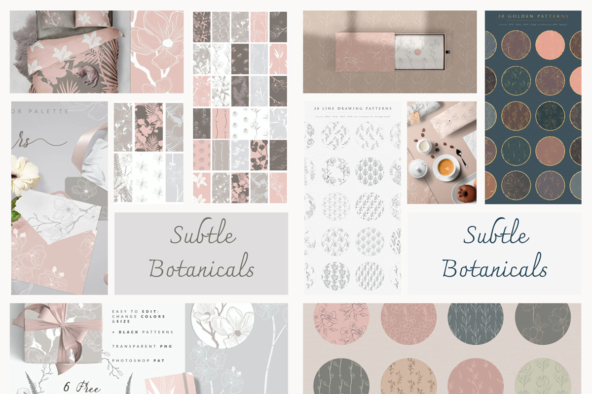 450+ Seamless Patterns Bundle, a Pattern Graphic by Olya Creative (Photo 9 of 11)