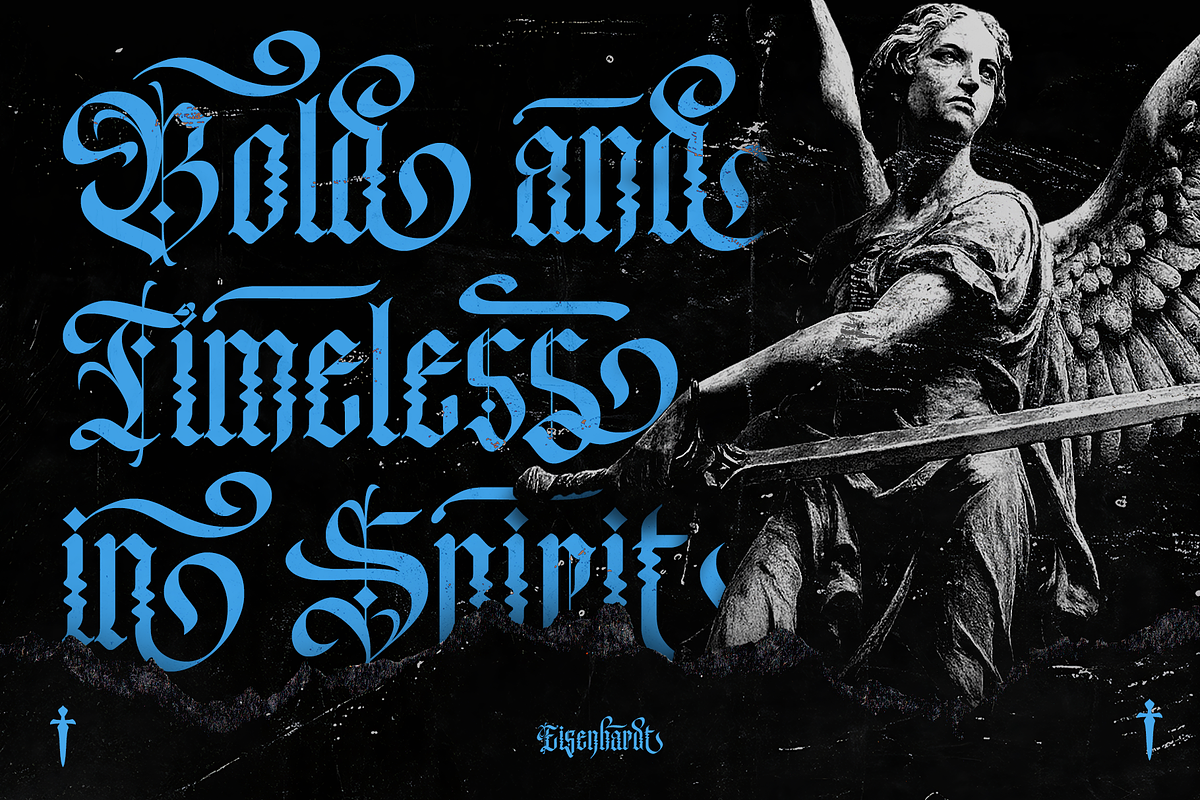 Eisenhardt - Gothic Blackletter Font, a Blackletter Font by Inviline.co (Photo 15 of 15)