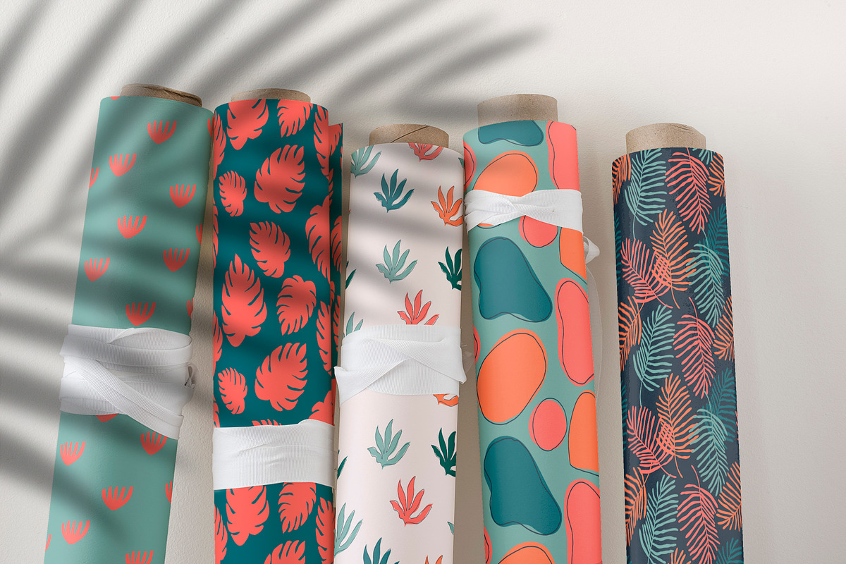 Tropical Patterns & Elements, a Wallpaper Graphic by Bosotochka♥Art (Photo 6 of 10)