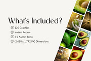 Avacodo Vibes Aesthetic Stock Photos, a Food & Drink Photo by HipFonts (Thumbnail 2 of 12)