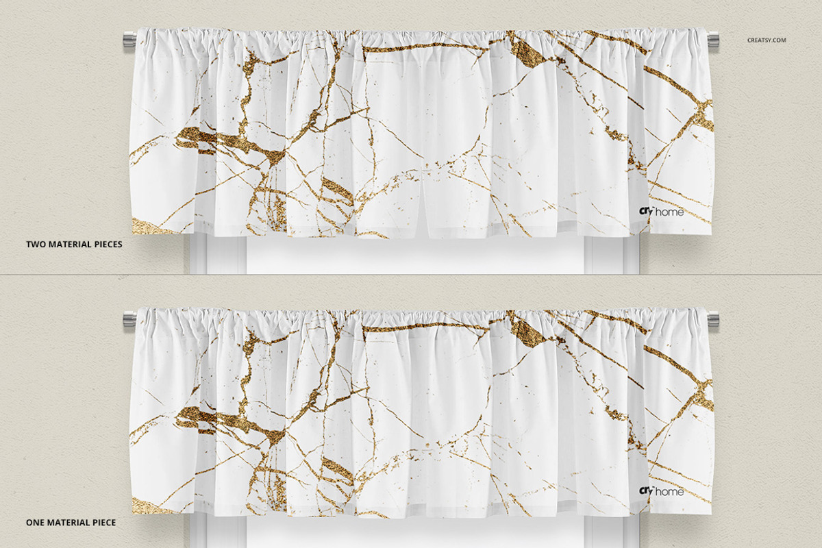 Valance Mockup Set, a Graphic by Creatsy (Photo 3 of 7)