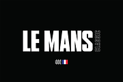 LE MANS - CLASSIC Font, a Sans Serif Font by KAZER STUDIO (Thumbnail 1 of 10)