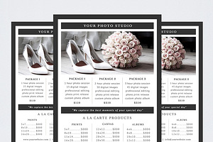 Photography Pricing Guide Template