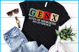 Vintage Generation X SVG PNG, a Graphic by Creativeusart