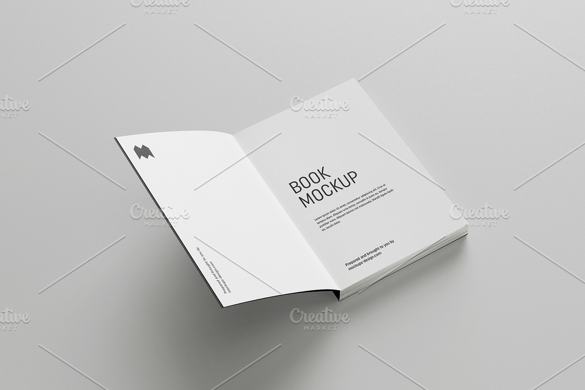 Book mockup set 8 psd file download, a Books & Magazine Mockup by MOCKUPSDESIGN (Photo 5 of 8)