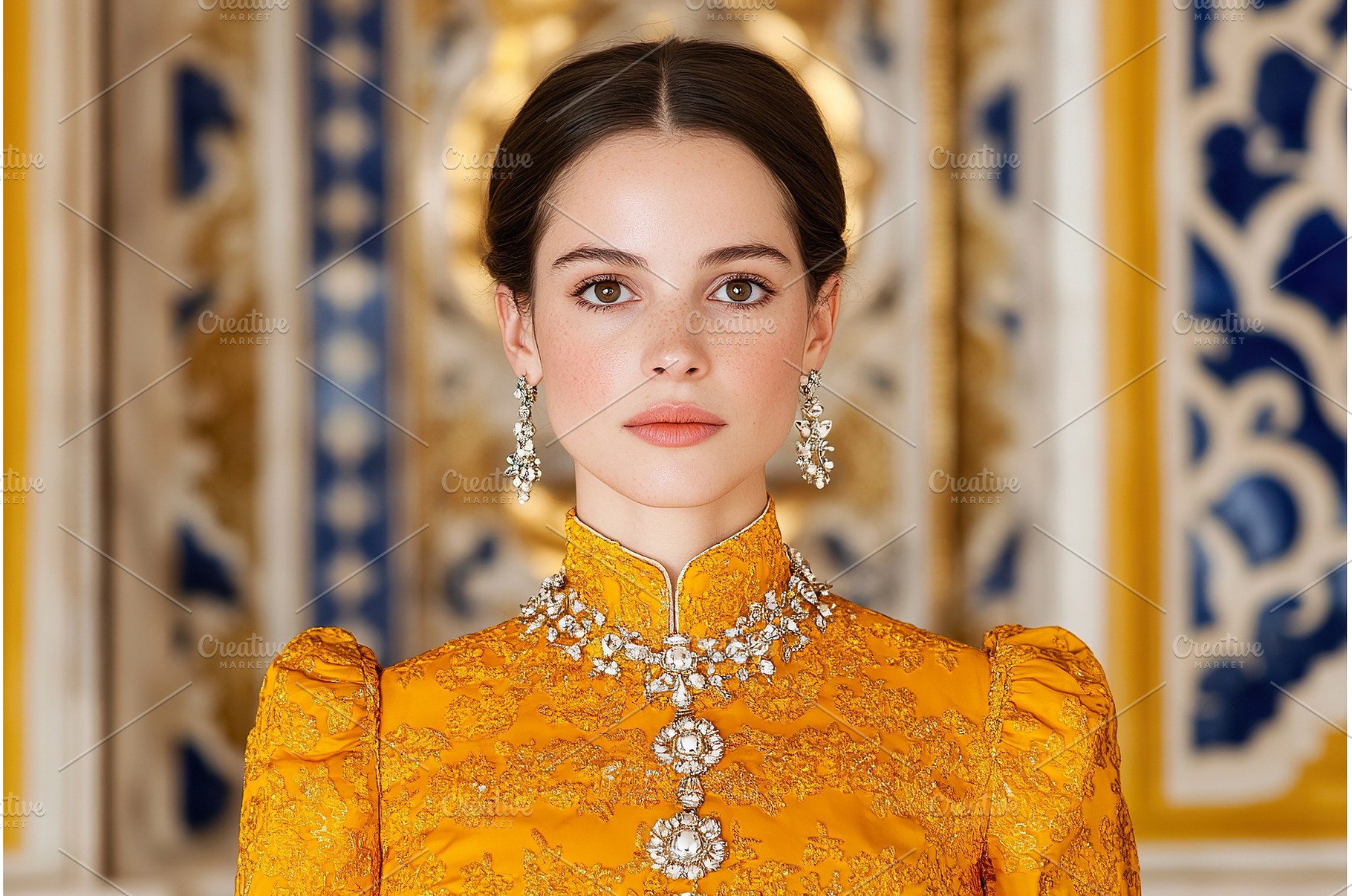 Portrait young Spanish woman adorned, a Beauty & Fashion Photo by Lermont51