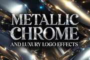 Chrome Metallic Luxury Logo FX Pack, an Object Graphic by Dreamanart (Thumbnail 3 of 3)