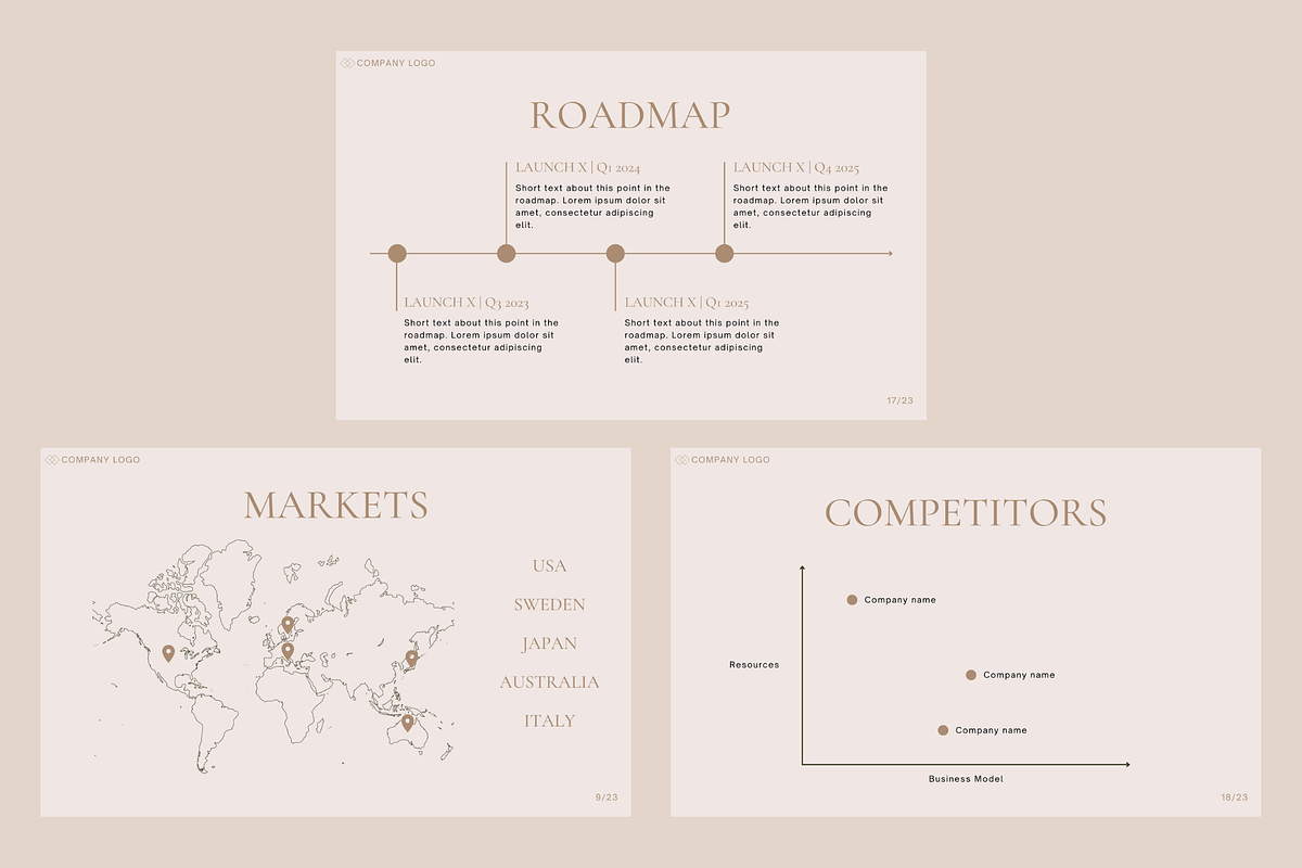 Business Plan Template, a Templates & Theme by Selma Christine (Photo 3 of 3)