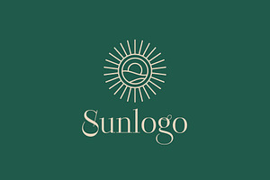 sun logo vector icon illustration, a Branding & Logo Template by Dyn Studio