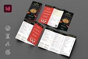 Indian Restaurant Trifold Brochure, a Templates & Theme by Kida (Thumbnail 3 of 3)